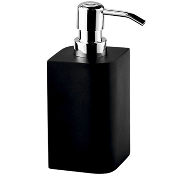 Дозатор для жидкого мыла WasserKRAFT Elba K-2799, хром/чёрный