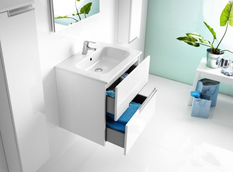 Тумба для комплекта Roca Victoria Nord Ice Edition 60 ZRU9302730 белая