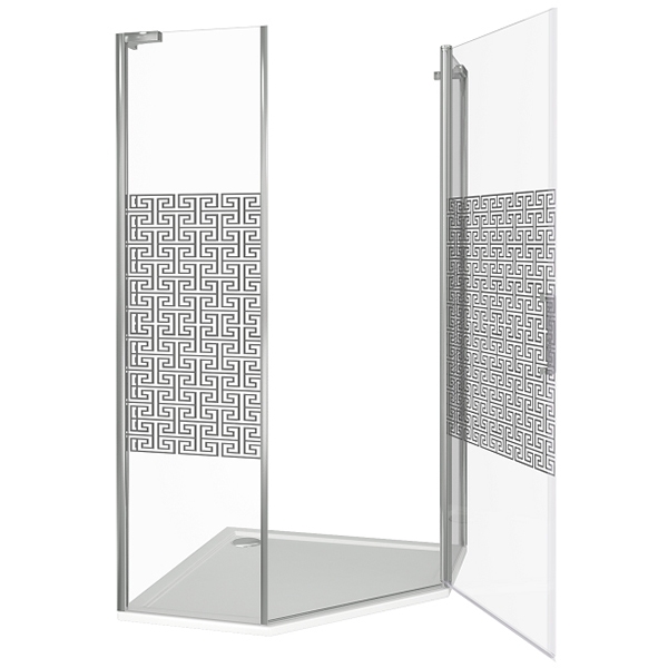 Душевой уголок Good Door Fantasy PNT-90-F-CH 90x90