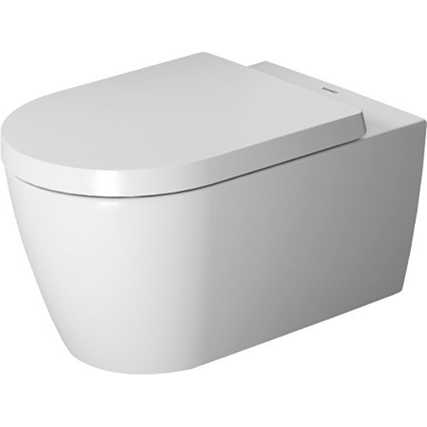 Подвесной унитаз Duravit ME by Starck Rimless 45290900A1 безободковый с сиденьем микролифт