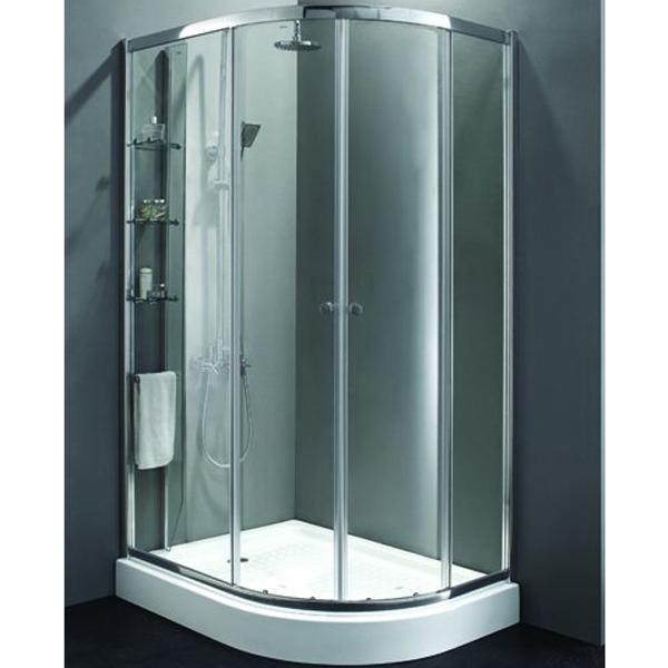 Душевой уголок Cezares ANIMA-W-RH-2-120/100-C-Cr-L стекло прозрачное