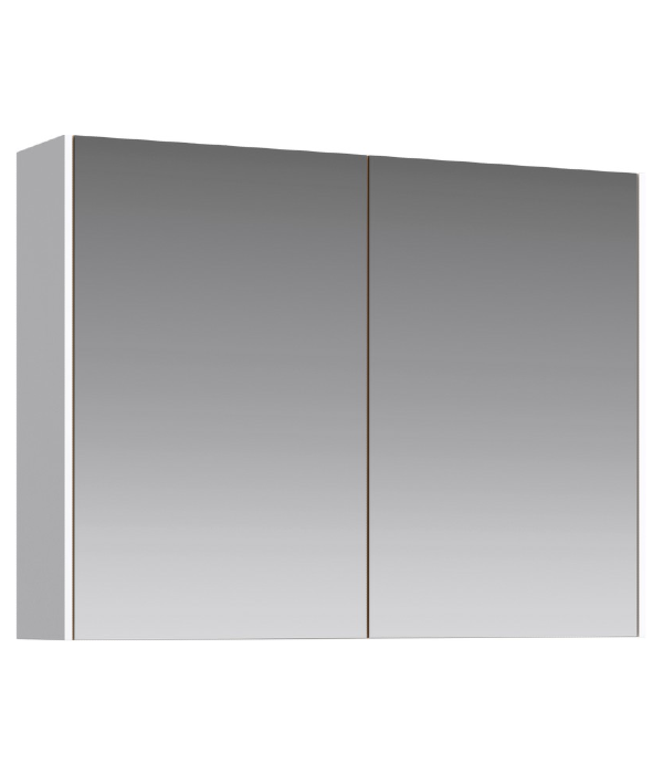 Зеркальный шкаф 80 см MOB0408+MOB0717W