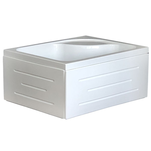 Душевой уголок 120х80 см Royal Bath BP RB8120BP-C-CH-R стекло матовое с поддоном