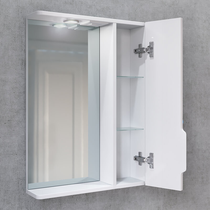 Зеркало-шкаф Moduo Slim 60 Jorno Mod.03.60/W