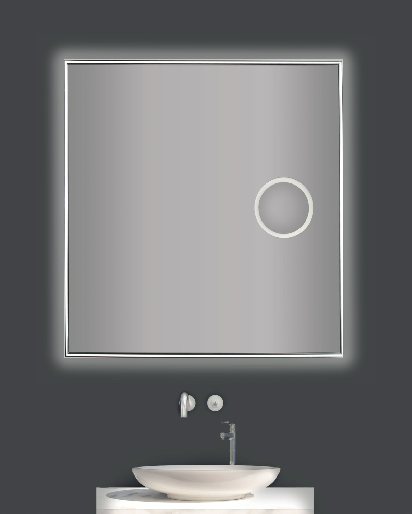 Зеркало со встроенной подсветкой ES-3803 TDF. : 80х80х5