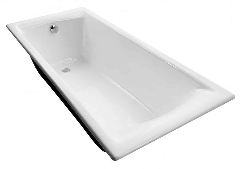 Ванна чугунная Byon Milan 180 x 80 см, белая, Н0000372