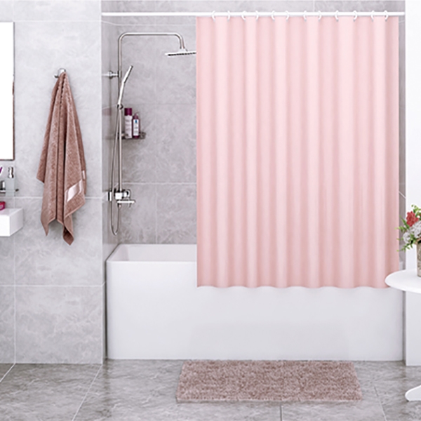 Шторка для ванной Wasserkraft Oder SC-30401, розовый