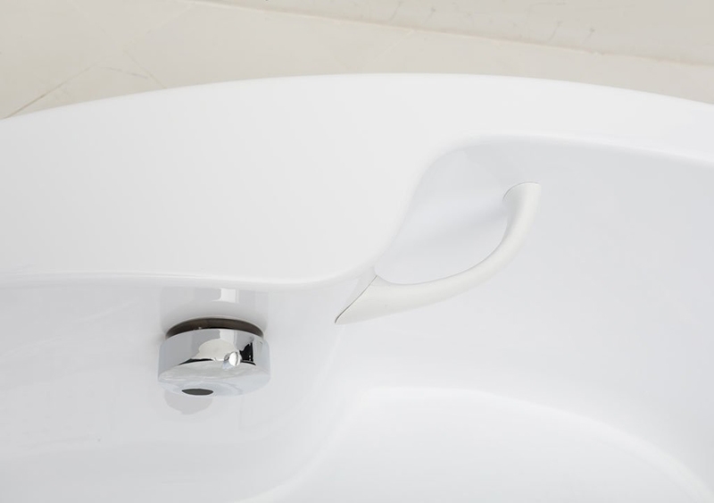 Акриловая ванна Aquanet Capri, ассиметричная, левосторонняя 203914 каркас + фронтальная панель