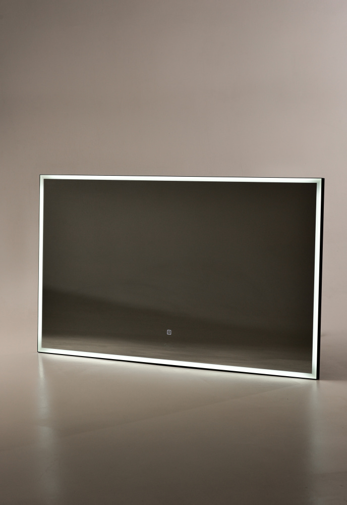 Зеркало SINTESI ARMADIO BLACK 120 с LED-подсветкой  1200x700