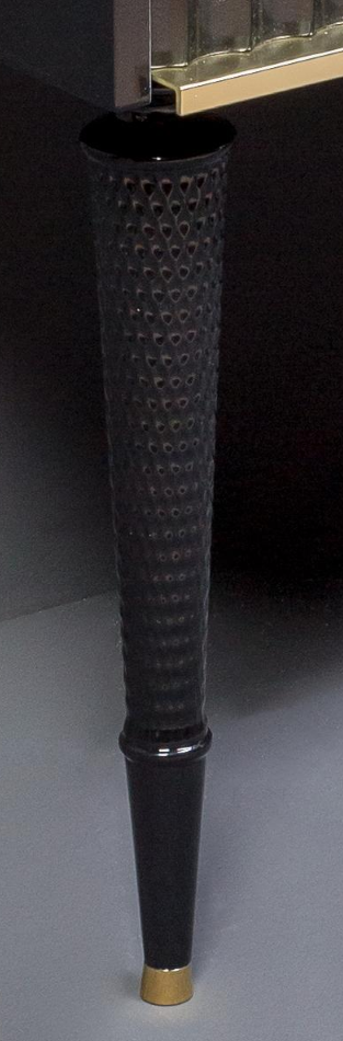 Ножки SPIRALE 35 см черные (пара)