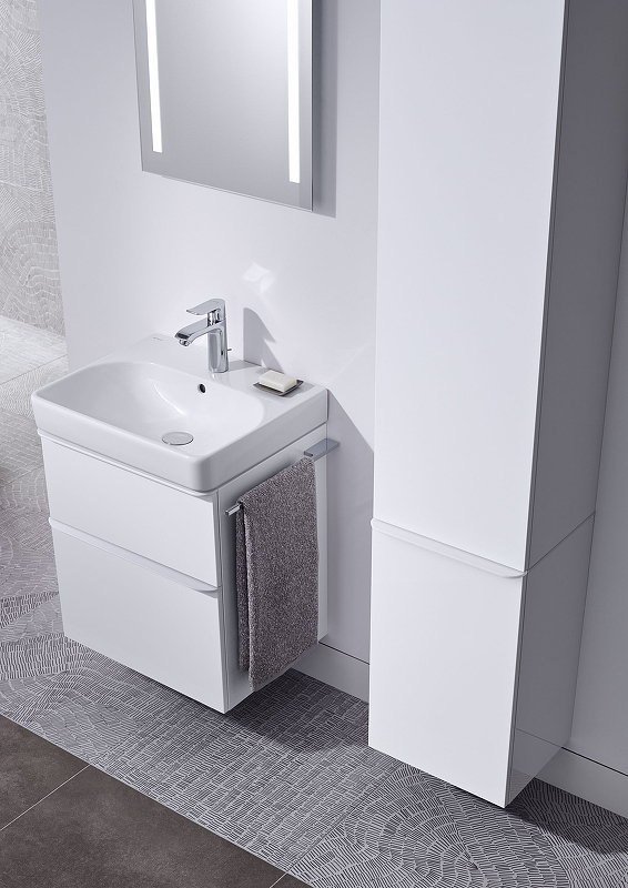 Тумба для комплекта Geberit Smyle Square 500.352.00.1 белый