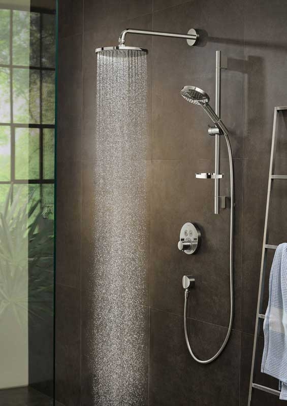 Термостат Hansgrohe ShowerSelect S 15743000 для ванны с душем