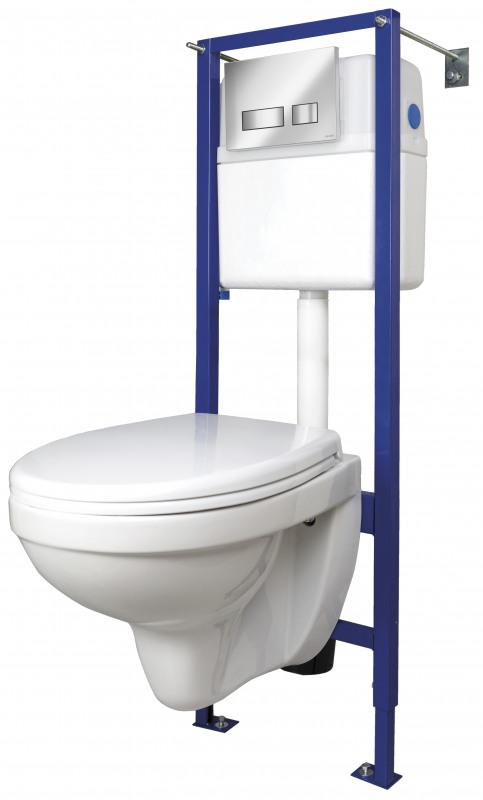 Комплект Cersanit Delfi S-SET-DEL/Vec/TPL/Mo-Cm-w