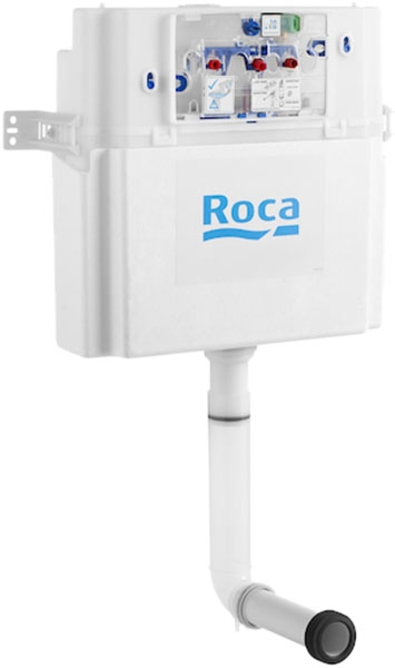 Комплект Roca The Gap 893109000 приставной унитаз с крышкой-сиденьем микролифт, инсталляция и кнопко