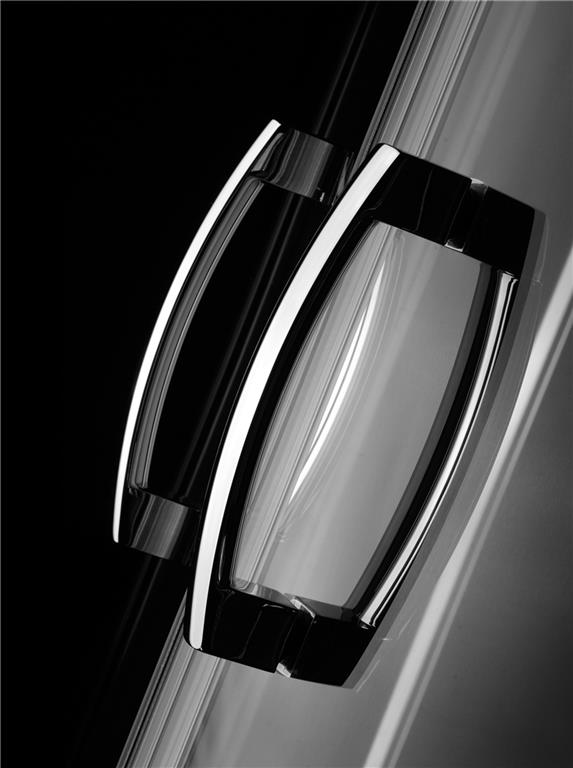 Душевой уголок 100х80 см Radaway Premium Plus D 100x80 30434-01-08N стекло коричневое