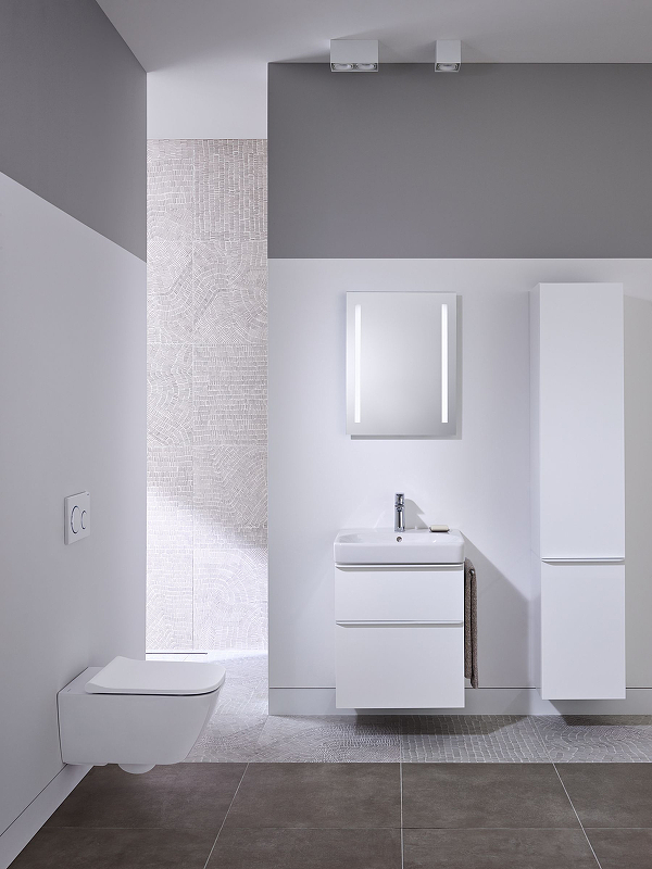 Тумба для комплекта Geberit Smyle Square 500.352.00.1 белый