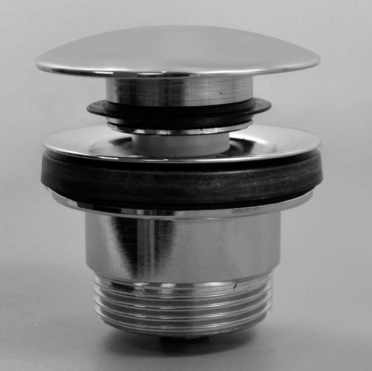 Донный клапан для раковины Hansgrohe 50100000 Push-Open хром