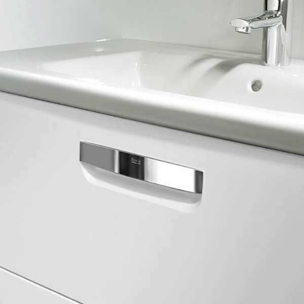 Тумба для комплекта Roca Gap 80 ZRU9302877 белый глянец