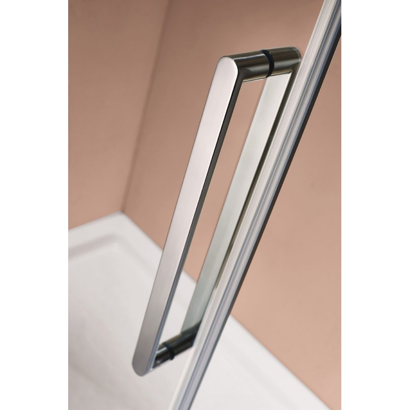 Душевой уголок Cezares STYLUS-O-M-AH-1-150/80-C-Cr стекло прозрачное