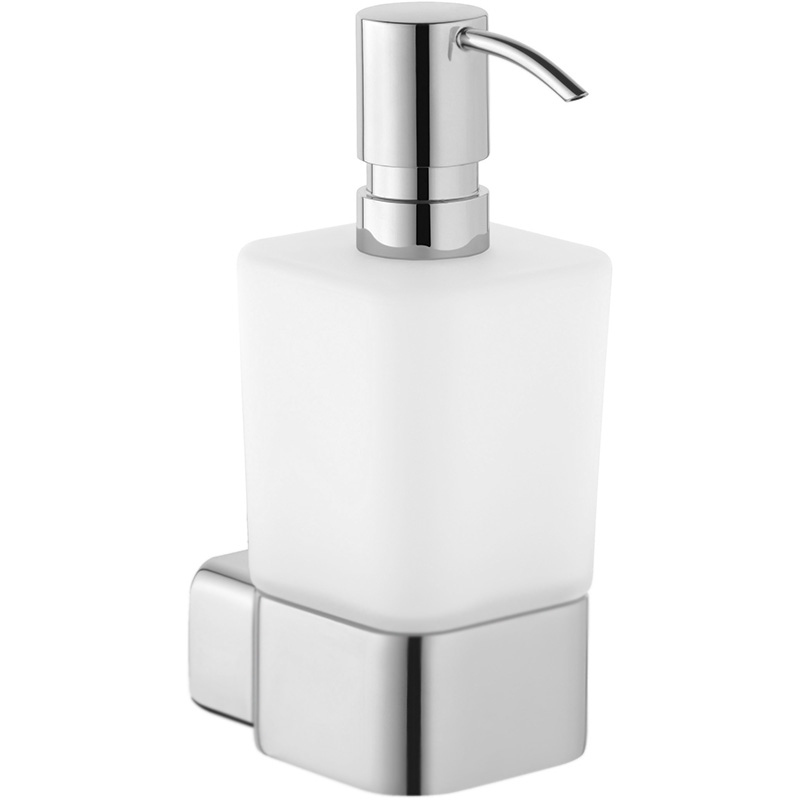 Дозатор для жидкого мыла Kludi E2 4997605, белый/хром