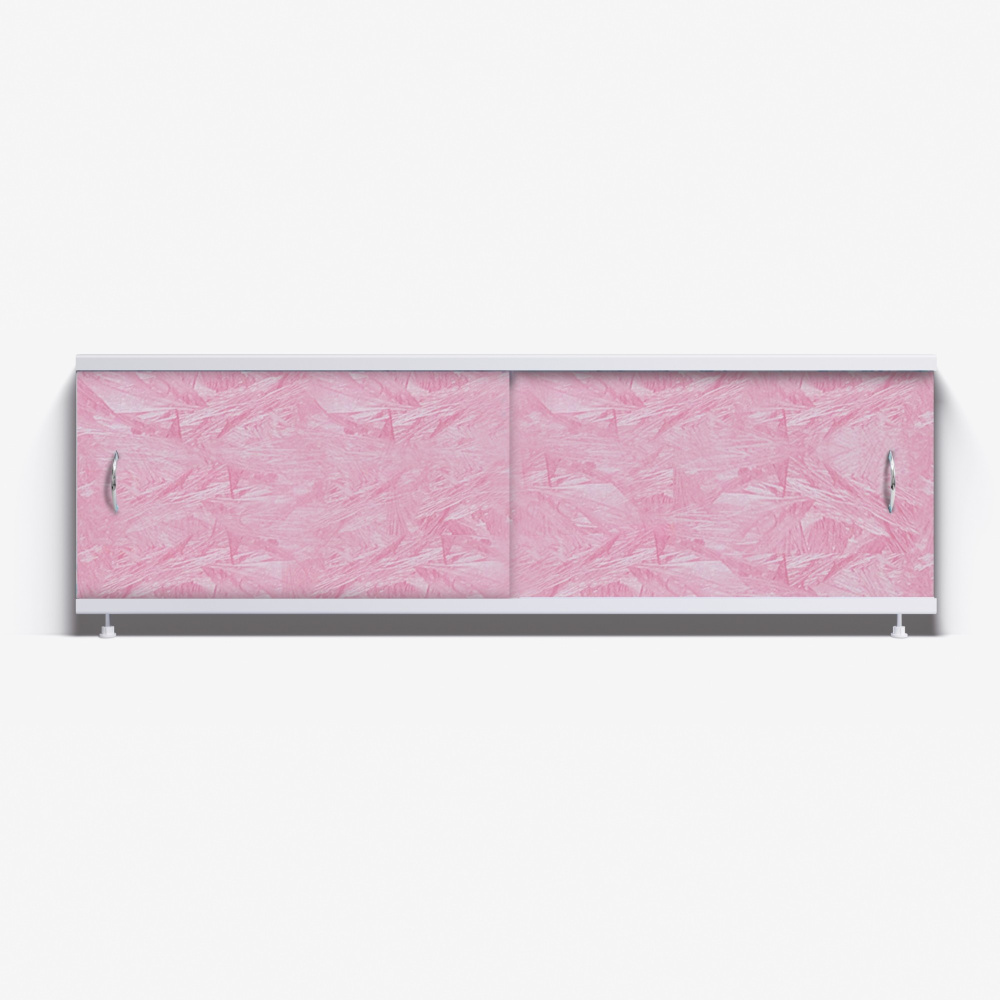 Экран под ванну Классик 170 розовый мороз