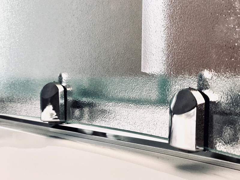 Душевой уголок 80х80 см Royal Bath НР RB80HP-C-CH стекло матовое с поддоном