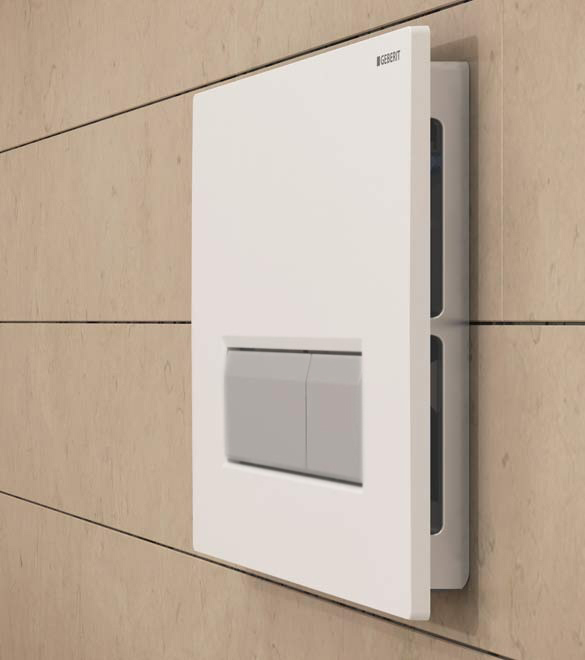 Кнопка смыва Geberit Sigma 40 115.600.KQ.1 со встроенной системой удаления запахов
