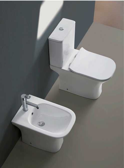 Напольный безободковый унитаз Ceruttispa Vettore CT7192