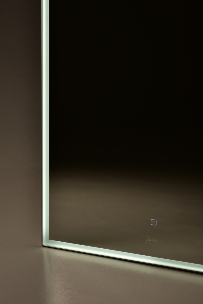 Зеркало SINTESI KANTO CROMO 70 с LED-подсветкой  700х1000