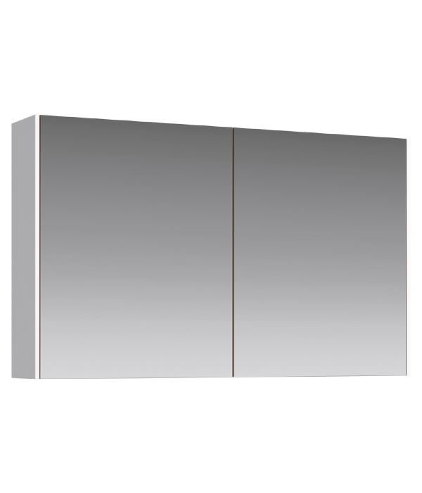 Зеркальный шкаф 100 см MOB0410+MOB0717W