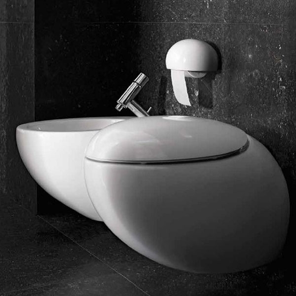 Подвесной унитаз Laufen Alessi One 8.2097.1.400.000.1 безободковый