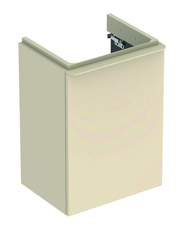 Тумба под раковину 45 см Geberit Smyle Square 500.350.JL.1 бежевый (петли справа)