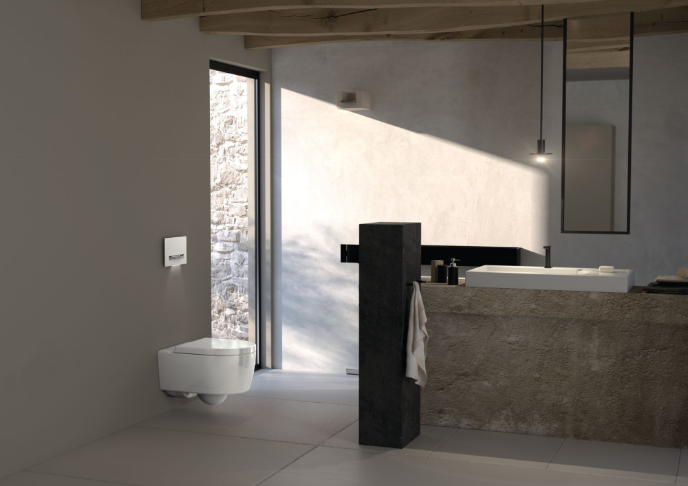 Унитаз с инсталляцией подвесной GEBERIT iCon 500.362.00.I с горизонтальным выпуском