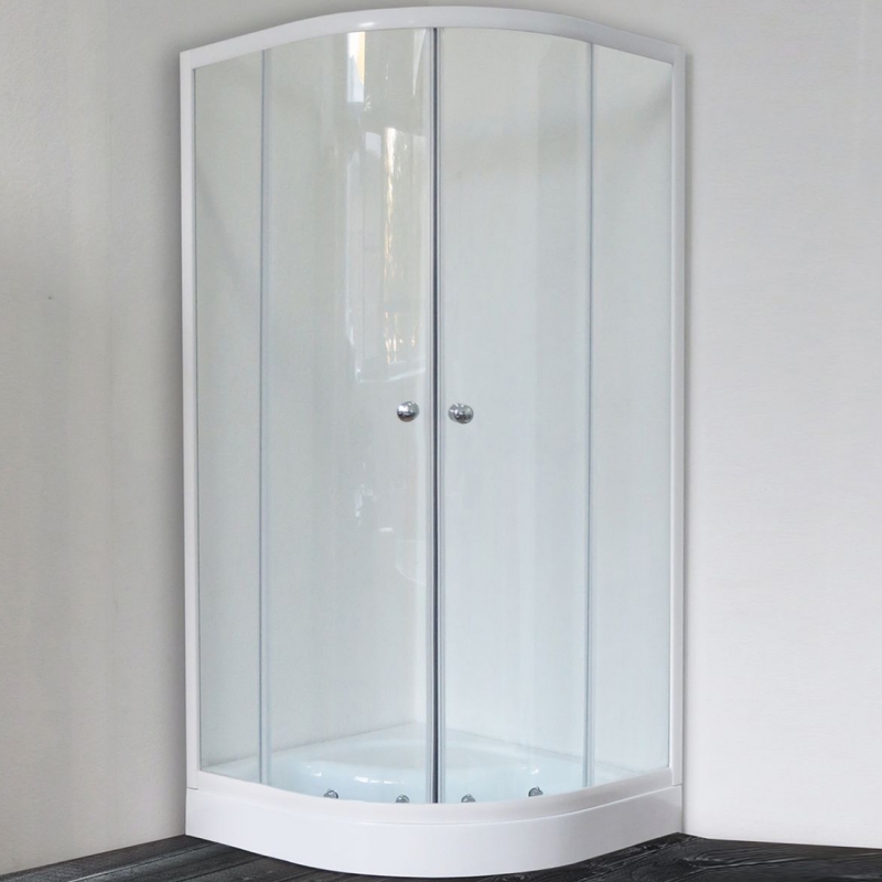 Душевой уголок 90х90 см Royal Bath HKD RB90HKD-T стекло прозрачное