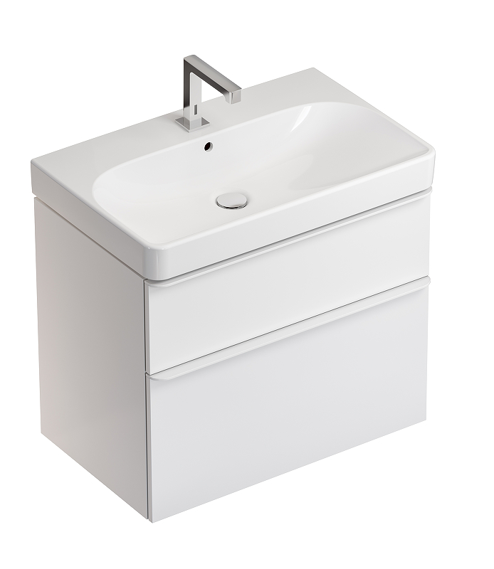 Тумба для комплекта 75 см Geberit Smyle Square 500.353.00.1 белый