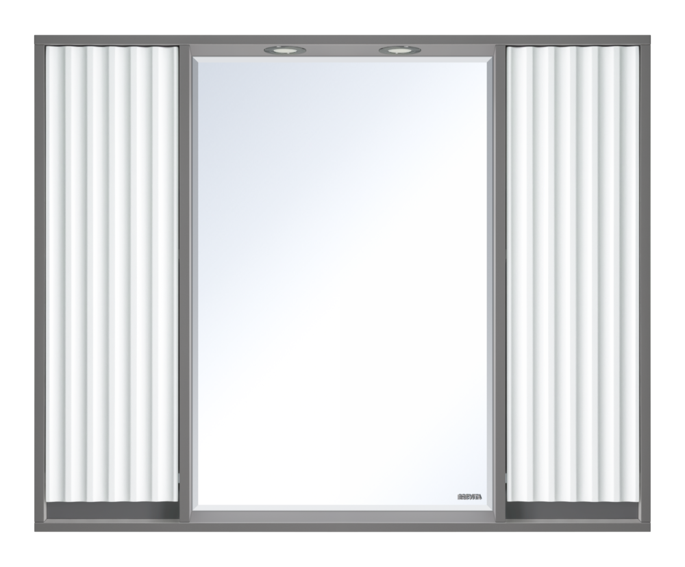 Зеркальный шкаф Balaton 100 (комбинированный) BAL-04100-01-01