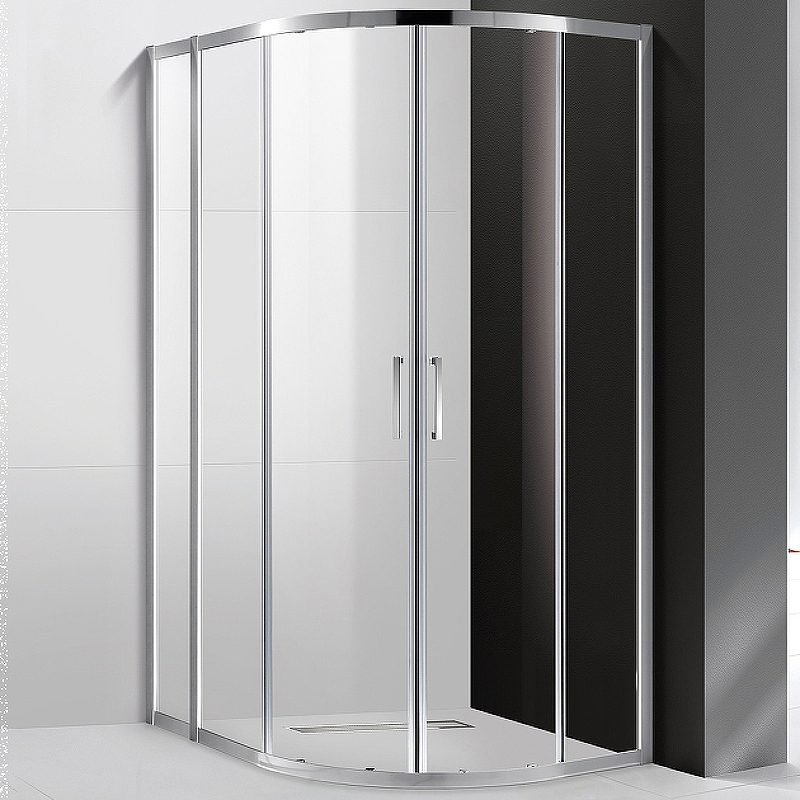 Душевой уголок Cezares MOLVENO-RH-2-100/80-C-Cr-IV стекло прозрачное