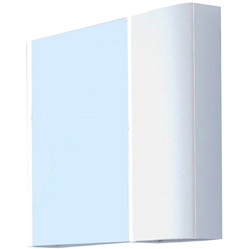 Зеркальный шкаф 80 см Aquaton Ондина 1A183502OD010 белый