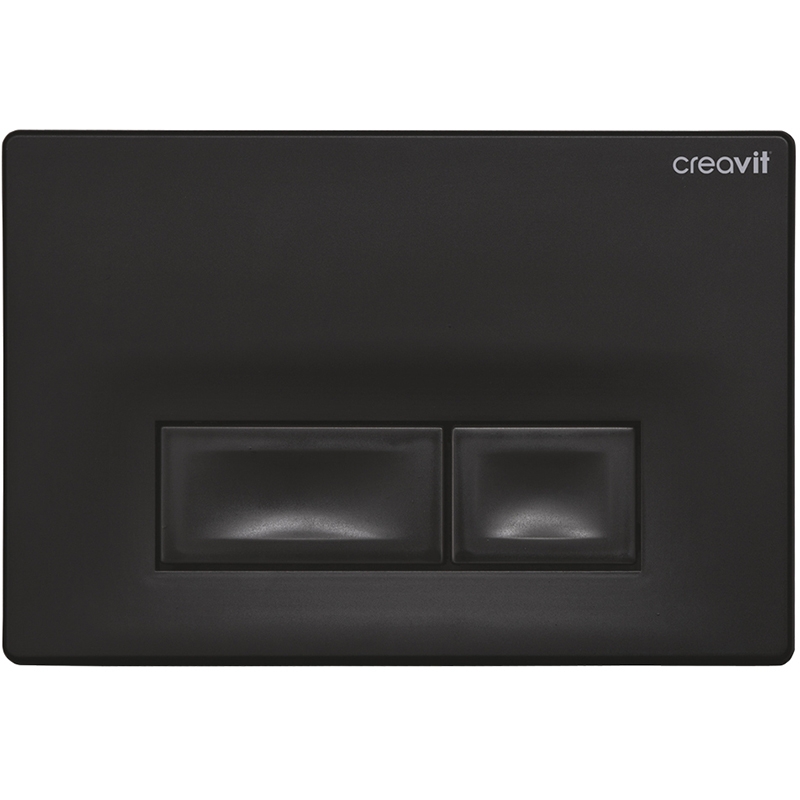 Кнопка смыва Creavit Ore GP3002.02 чёрный глянцевый