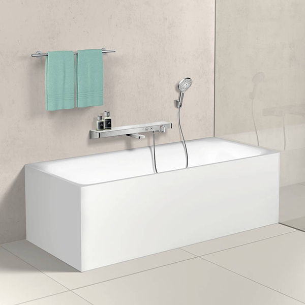 Термостат для ванны Hansgrohe ShowerTablet Select 13183400 хром/белый