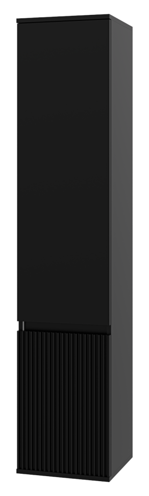 Шкаф - пенал Enfida 35 универсальный левый (черный) ENF-05035-020L
