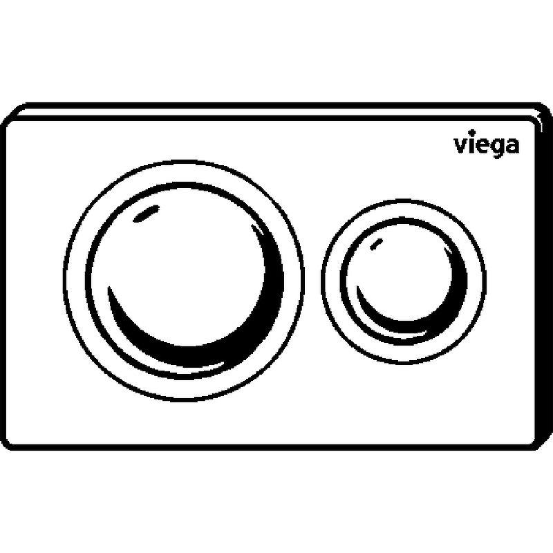 Кнопка смыва Viega Visign for Style 20 773786 хром