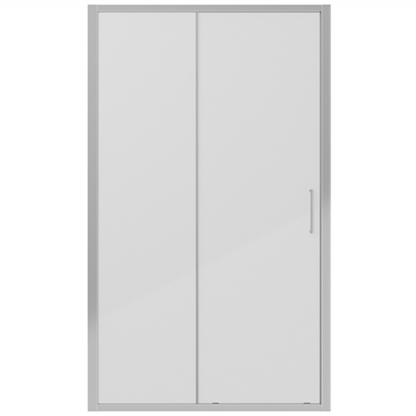 Душевая дверь в нишу 120 см Bravat Line BD120.4101A стекло прозрачное