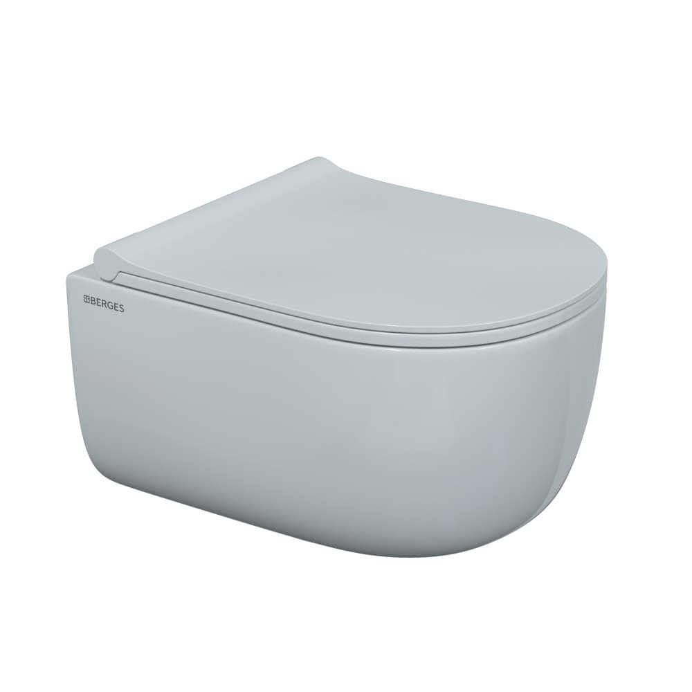 Инсталляция NOVUM525, кнопка F3 хром глянец, унитаз EGO Rimless, сидение дюропласт  Toma Slim SO, ми
