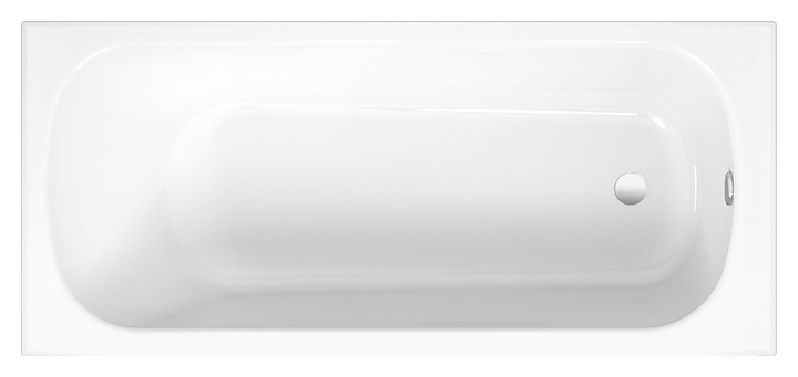 BETTE Form 2020 Ванна, с системой антишум, BetteGlasur Plus, цвет белый + ножки