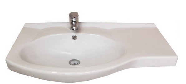Тумба под раковину 80 см Aquaton Инди 1A188401ND010 белый