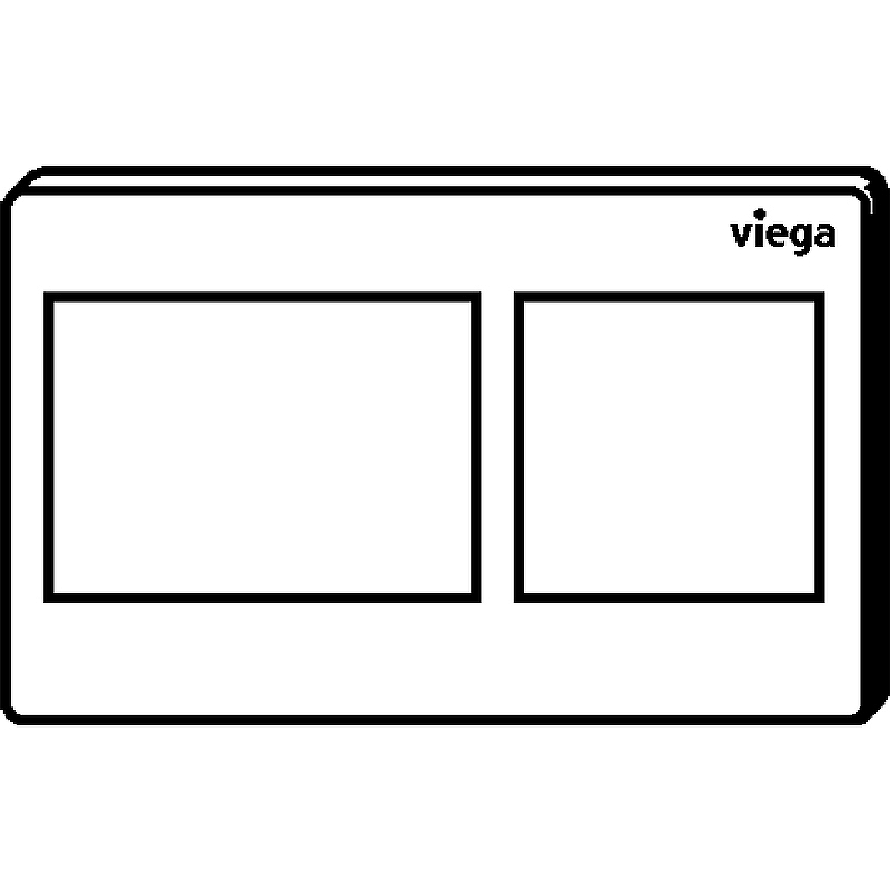Кнопка смыва Viega Visign for Style 21 773250 белый