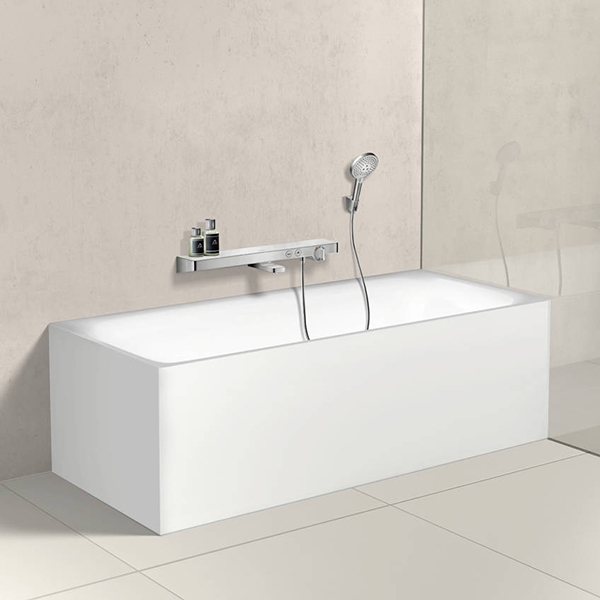 Термостат для ванны Hansgrohe ShowerTablet Select 13183400 хром/белый