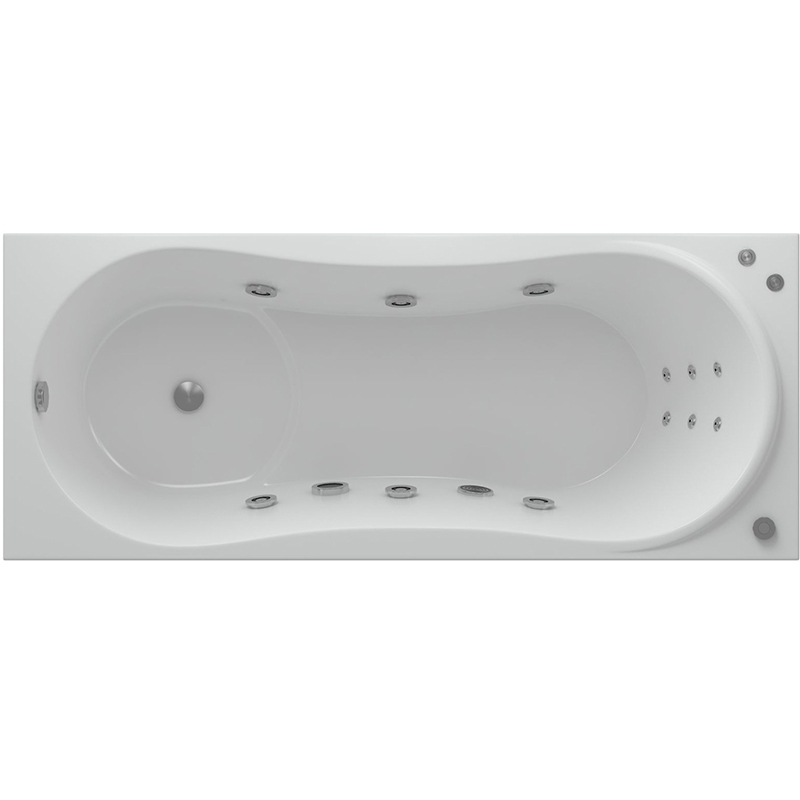 Акриловая ванна 170x70 см Aquatek Афродита AFR170-0000045, белый