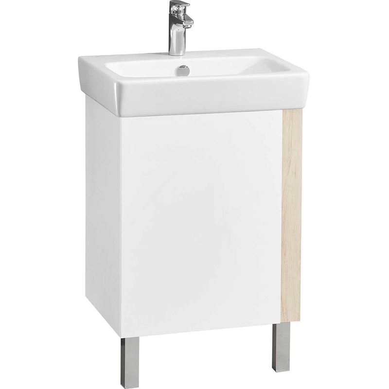 Тумба для комплекта Aquaton Кантри 55 1A257601AHB20, белый / дуб верона